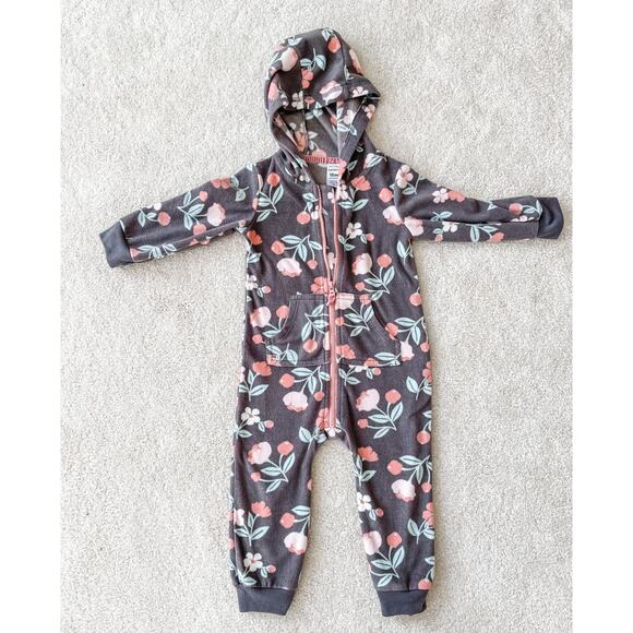 18m Fleece Carter's Zip up - Picture 1 of 3